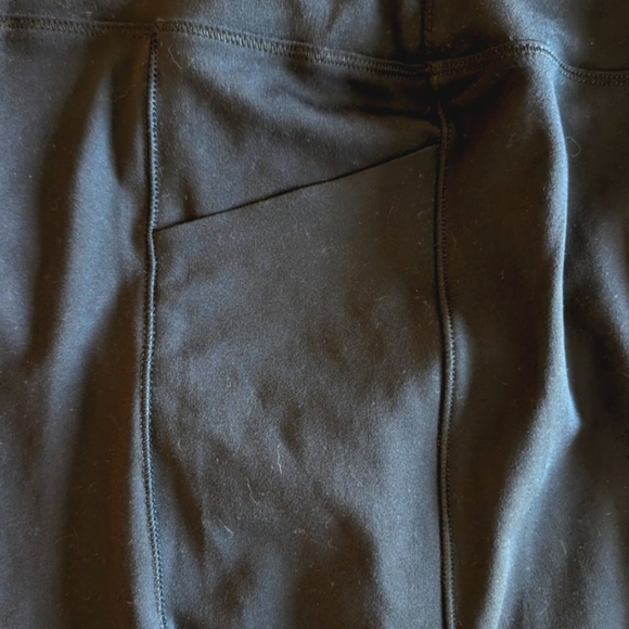 All In Motion Black High Waisted  Straight Leg Athletic Pants Sz M - Picture 4 of 7